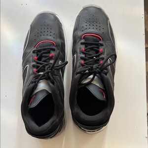 Black and Red Men's Athletic Shoes